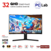 Màn hình cong VSP eSport Gaming VG3218QC1 32inch QHD 180Hz (32'', QHD, 180Hz, 1ms, VA ELED, Adaptive-Sync)