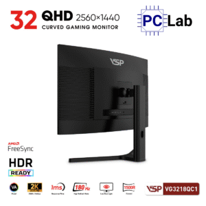 Màn hình cong VSP eSport Gaming VG3218QC1 32inch QHD 180Hz (32'', QHD, 180Hz, 1ms, VA ELED, Adaptive-Sync)
