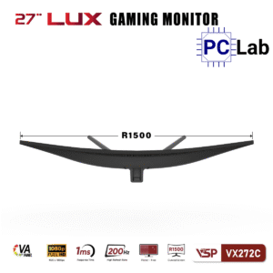 Màn hình cong VSP Gaming VX272C 27inch Full HD 200Hz (27'', Full HD, 200Hz, 1ms, VA, FreeSync)