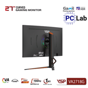 Màn hình cong VSP VA2718G 27inch Full HD 180Hz (27'', Full HD, 180Hz, 1ms, VA, Adaptive Sync, 1500R)