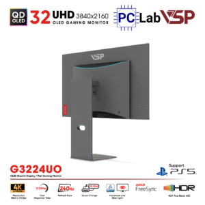 Màn hình VSP Ai Gaming Vision Pro G3224UO 32inch 4K 240Hz (32'', 4K, 240Hz, 0.03ms, G-Sync, QD-OLED)