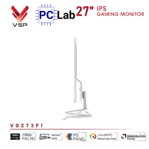 Màn hình VSP eSport Gaming VG273F1 27inch Full HD 200Hz (27'', Full HD, 200Hz, 1ms, IPS, FreeSync/Adaptive-Sync)