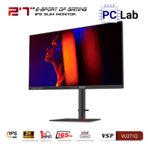 Màn hình VSP eSport Gaming VU271Q 27inch QHD 165Hz (27'', QHD, 165Hz, 1ms, IPS, FreeSync)