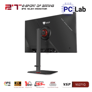 Màn hình VSP eSport Gaming VU271Q 27inch QHD 165Hz (27'', QHD, 165Hz, 1ms, IPS, FreeSync)