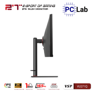 Màn hình VSP eSport Gaming VU271Q 27inch QHD 165Hz (27'', QHD, 165Hz, 1ms, IPS, FreeSync)