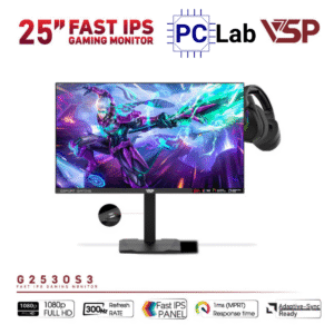 Màn hình VSP Gaming G2530S4 25inch Full HD 300Hz (25'', Full HD, 300Hz, 1ms, Fast IPS)
