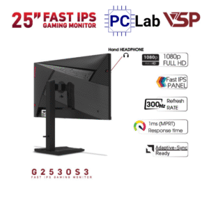 Màn hình VSP Gaming G2530S4 25inch Full HD 300Hz (25'', Full HD, 300Hz, 1ms, Fast IPS)