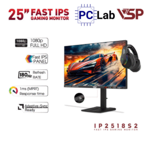 Màn hình VSP Gaming IP2518S2 25inch Full HD 180Hz (25'', Full HD, 180Hz, 1ms, Fast IPS, FreeSync, Adaptive-Sync)