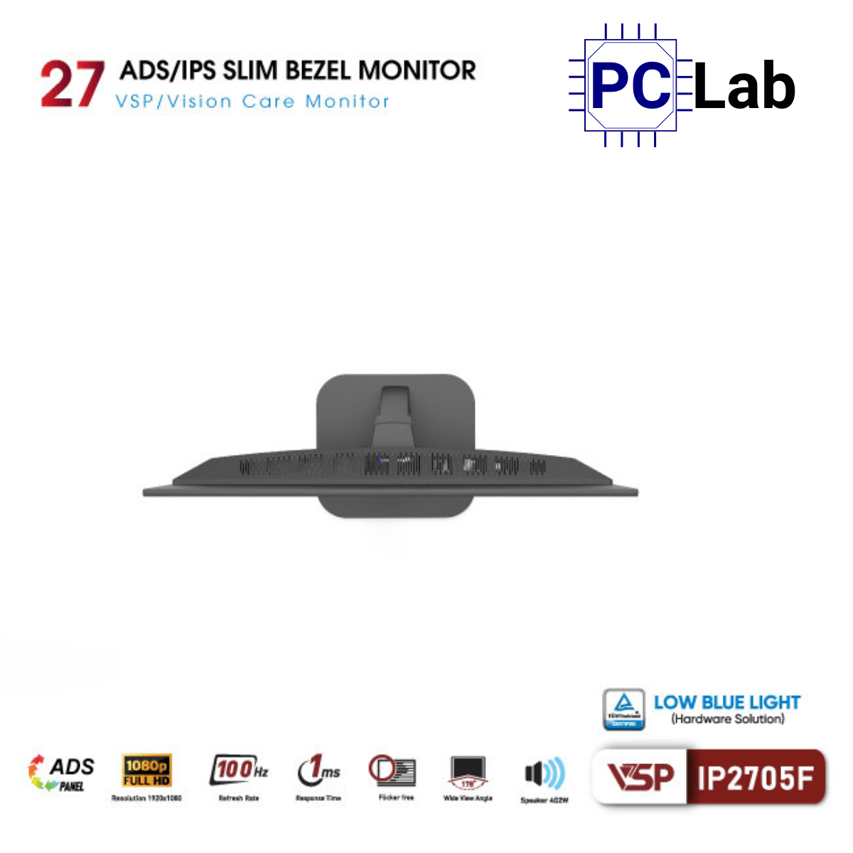 Màn hình VSP IP2705F 27inch Full HD 100Hz (27'', Full HD, 100Hz, 1ms, IPS)