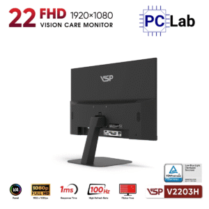 Màn hình VSP V2203H 22inch Full HD 100Hz (22'', Full HD, 100Hz, 5ms, VA) – Đen