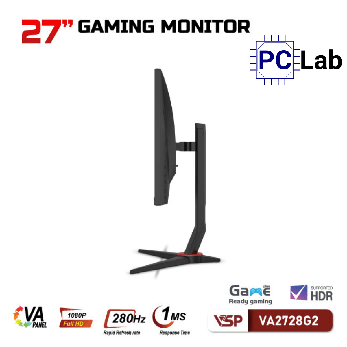 Màn hình VSP VA2728G2 27inch Full HD 280Hz (27'', Full HD, 280Hz, 1ms, VA, FreeSync)
