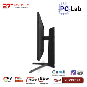 Màn hình VSP VU271Q180 27inch QHD 180Hz (27'', QHD, 180Hz, 0.5ms, FAST IPS, FreeSync)
