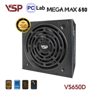 Nguồn PC máy tính VSP MEGAMAX VS650D 650W