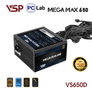 Nguồn PC máy tính VSP MEGAMAX VS650D 650W
