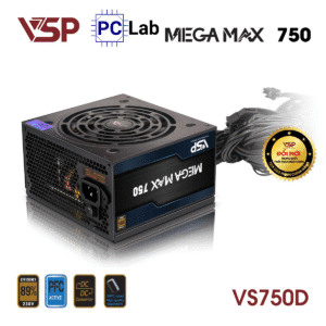 Nguồn PC máy tính VSP MEGAMAX VS750D 750W