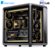 Vỏ case PC máy tính Jonsbo X400 Gray (ATX, Mid Tower, Xám)