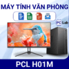 Máy tính PC văn phòng PCL H01M kèm màn hình