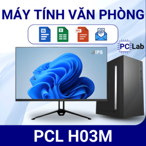 Máy tính PC văn phòng PCL H03M kèm màn hình