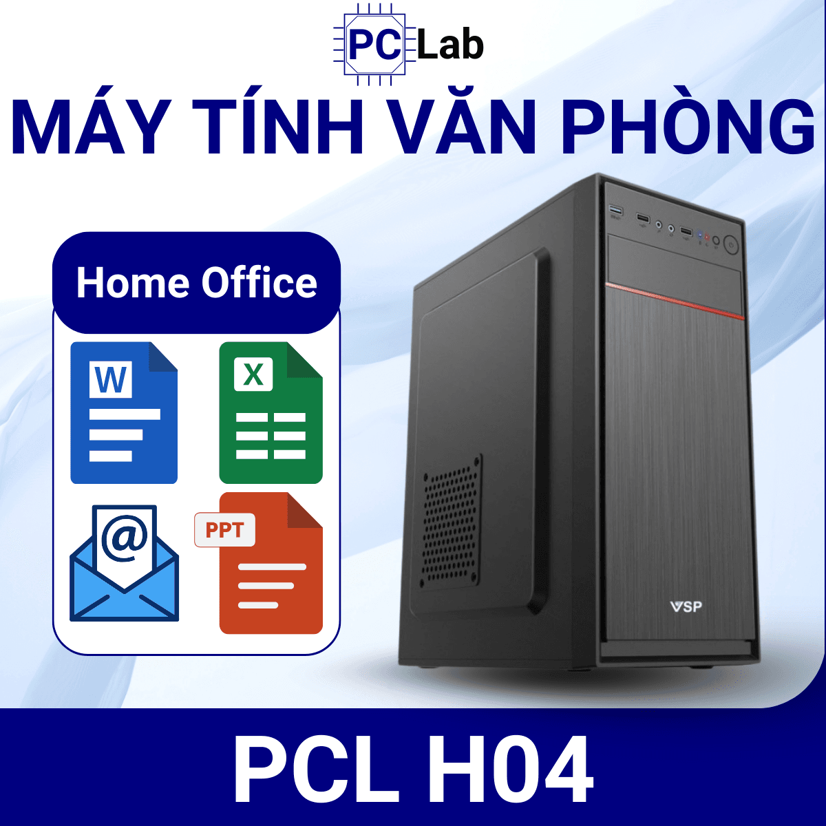 Máy tính PC văn phòng PCL H04
