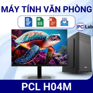 Máy tính PC văn phòng PCL H04M kèm màn hình