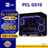 PC Gaming PCL G510 (Intel Core i5-12400F, RAM 16GB, RTX3060 12Gb)