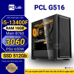 PC Gaming PCL G516 (Intel Core i5-13400F, RAM 16GB, RTX3060 12Gb)