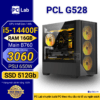 PC Gaming PCL G528 (Intel Core i5-14400F, RAM 16GB, RTX3060 12Gb)
