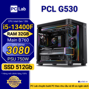 PC Gaming PCL G530 (Intel Core i5-13400F, RAM 32GB, RTX3080 10Gb)