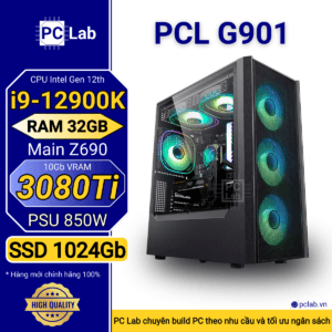 PC Gaming PCL G901 (Intel Core i9-12900K, RAM 32GB, RTX3080Ti 10Gb)