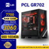 PC Gaming PCL GR702 (AMD Ryzen 7 7700, RAM 32GB, RTX3060 12Gb)