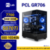 PC Gaming PCL GR706 (AMD Ryzen 7 7700, RAM 32GB, RTX5070Ti 16Gb)