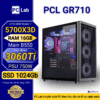 PC Gaming PCL GR710 (AMD Ryzen 7 5700X3D, RAM 16GB, RTX3060Ti 8Gb)