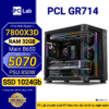PC Gaming PCL GR714 (AMD Ryzen 7 7800X3D, RAM 32GB, RTX5070 12Gb)