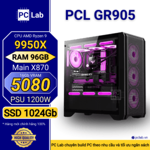 PC Gaming PCL GR905 (AMD Ryzen 9 9950X, RAM 96GB, RTX5080 16Gb)