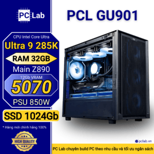 PC Gaming PCL GU901 (Intel Core Ultra 9 285K, RAM 32GB, RTX5070 12Gb)
