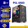 PC Gaming PCL G503 (Intel Core i5-12400F, RAM 16GB, RX5060 8Gb)