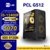 PC Gaming PCL G512 (Intel Core i5-12400F, RAM 16GB, RTX5070 12Gb)