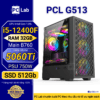 PC Gaming PCL G513 (Intel Core i5-12400F, RAM 32GB, RTX5060Ti 16Gb)