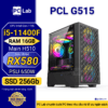 PC Gaming PCL G515 (Intel Core i5-11400F, RAM 16GB, RX580 8Gb)