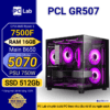 PC Gaming PCL GR507 (AMD Ryzen 5 7500F, RAM 16GB, RTX5070 12Gb)