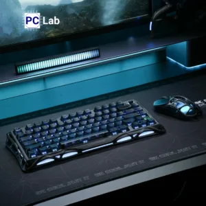 Bàn Phím Cơ Gravastar Mercury K1 Stealth Black