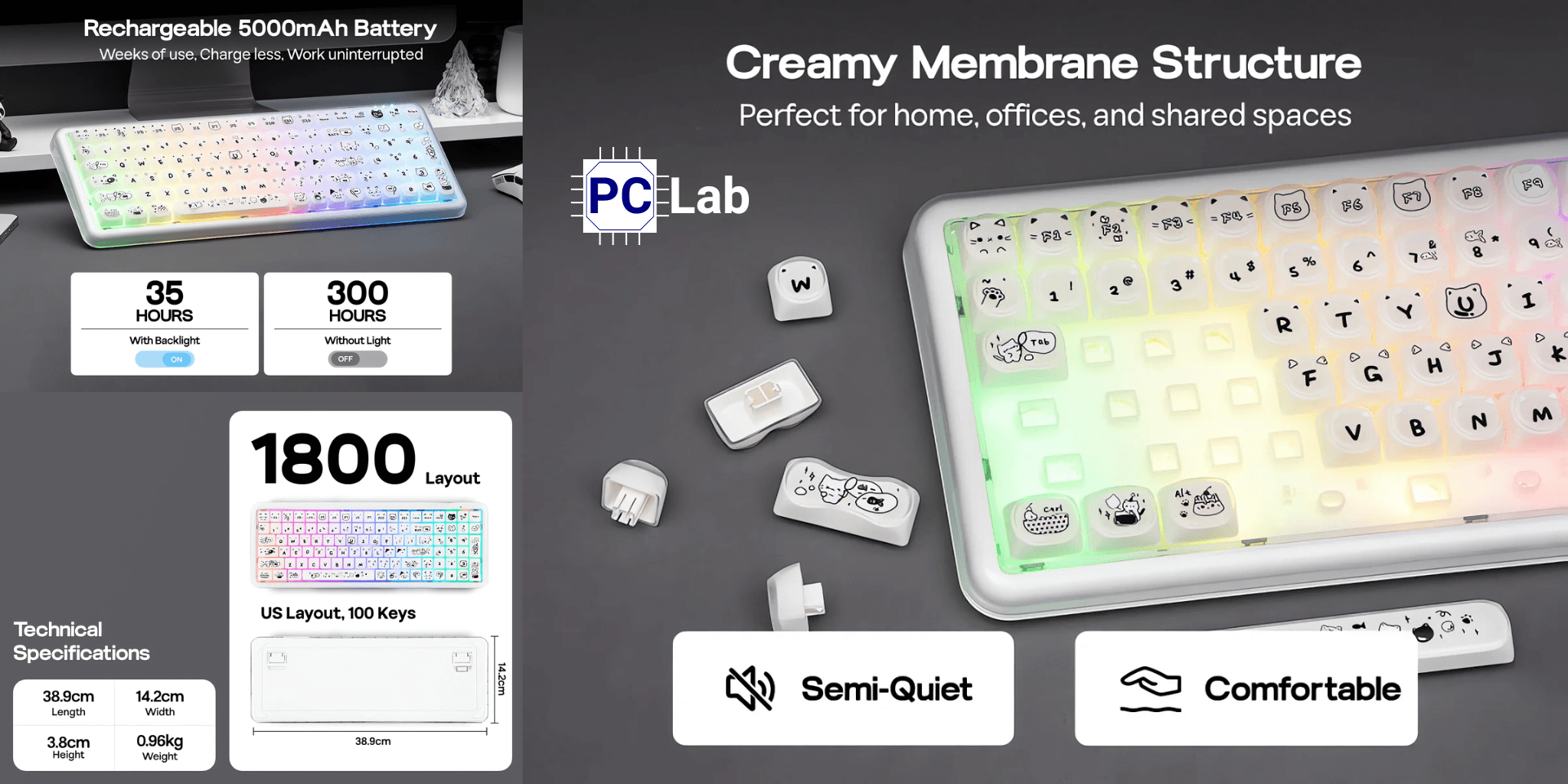 Bàn phím cơ Maorbeng X100 PRO