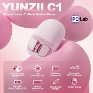 [Order] Chuột Không Dây YUNZII C1 Silicone chính hãng, giá tốt