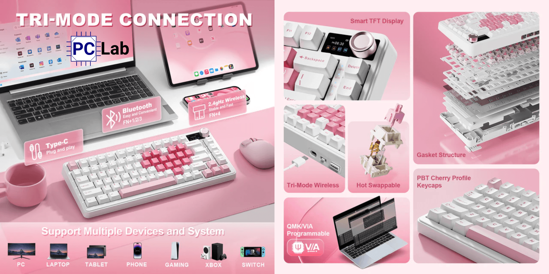 bàn phím cơ YUNZII B75 Pro Max