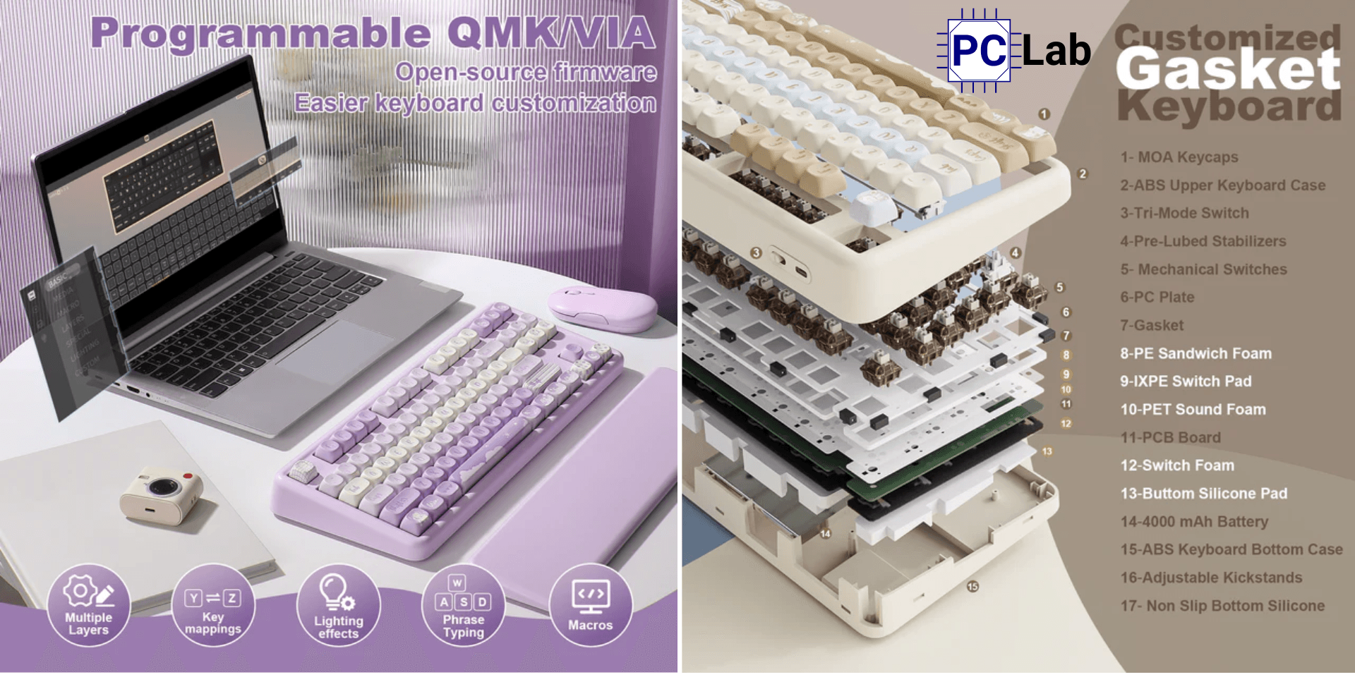 Bàn phím cơ YUNZII B87