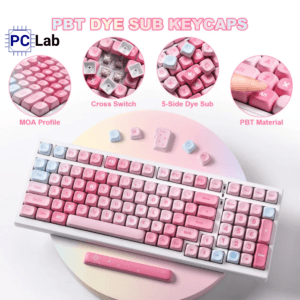 Bộ Keycap YUNZII Pastel Rainbow MOA Profile