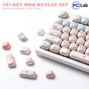 Bộ Keycap YUNZII Pink Kitten MOG Profile