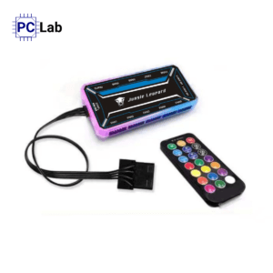 Bộ Hub kèm Remote Leopard RGB (Đen)