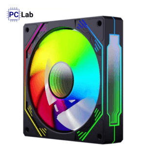 Fan Case Leopard F3 (Gắn Hub RGB, Gương vô cực, Đen/Trắng)