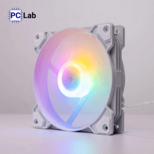 Fan Case LEOPARD K8 (12cm, LED, Đen/Trắng)
